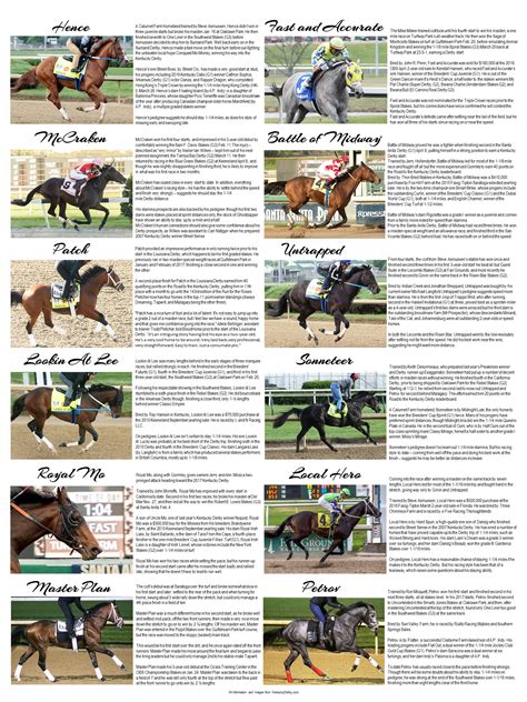 2017 kentucky derby horse list.